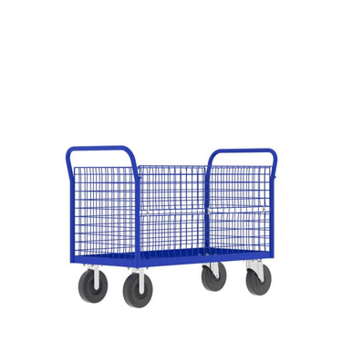 Valley Craft Cage Cart - Platform, 4-Sided, 48